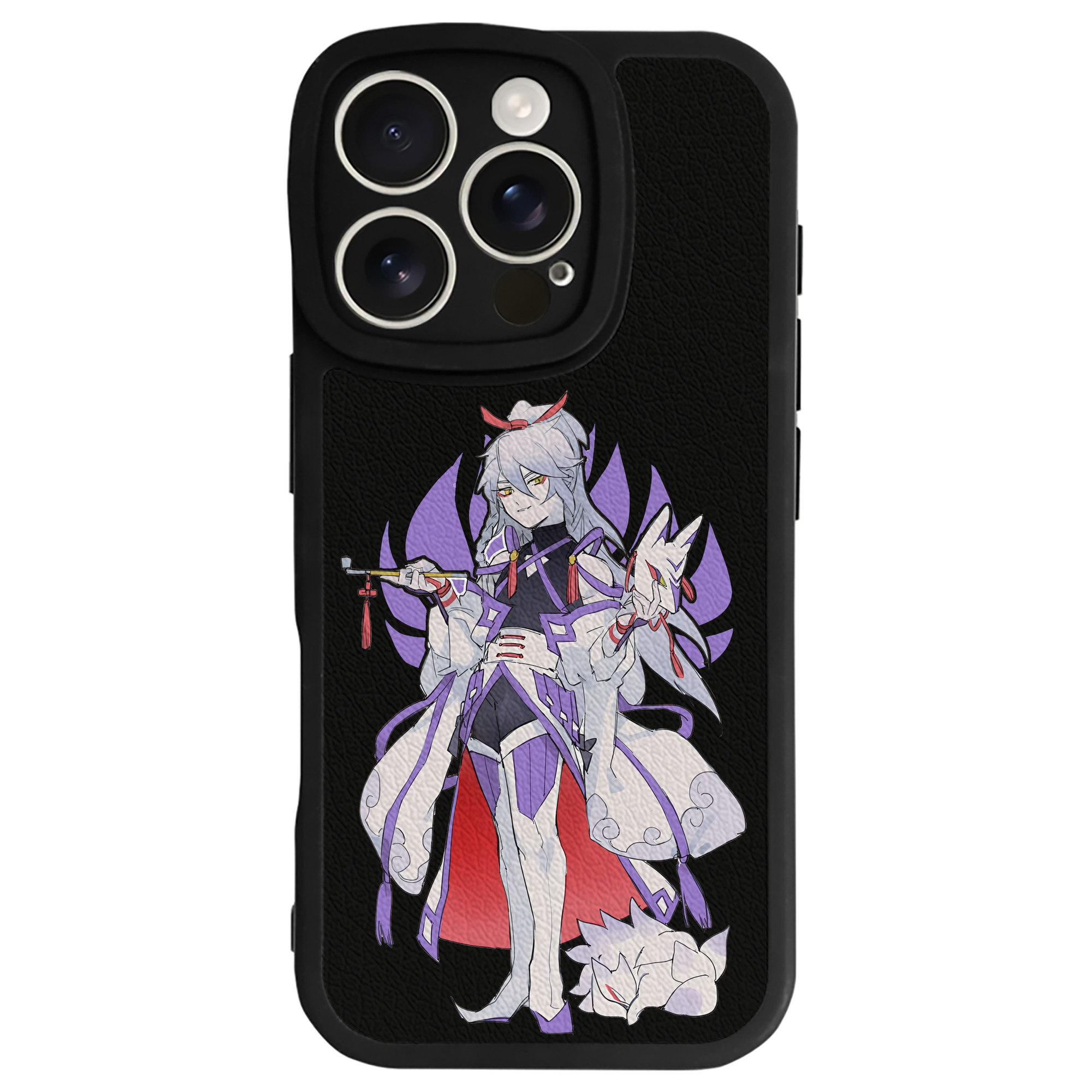（画像用） 妖怪ウォッチ Yo-kai Watch 【iPhone 16シリーズ対応】シリコンスマホケース（レザー調） 材質：シリコン